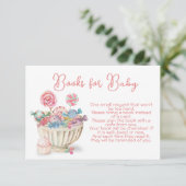 赤ちゃんのためのキャンディーシャルキュトリー絵本カード 招待状 (スタンド正面)