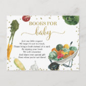 赤ちゃんのためのファーマーズマーケットの本 インビテーションポストカード (正面)