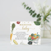 赤ちゃんのためのファーマーズマーケットの本 インビテーションポストカード (スタンド正面)