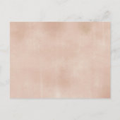 赤ちゃんのためのヴィンテージ ティーパーティーの本 インビテーションポストカード (裏面)