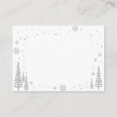 赤ちゃんのための本, 本のリクエスト, ベビーシャワーのアクティビティ エンクロージャーカード (裏面)