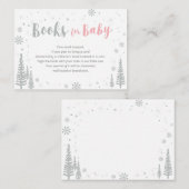 赤ちゃんのための本, 本のリクエスト, ベビーシャワーのアクティビティ エンクロージャーカード (正面/裏面)