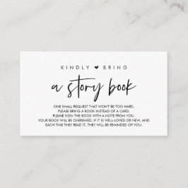赤ちゃんのための本、 絵本をどうぞ持ってきてください エンクロージャーカード
