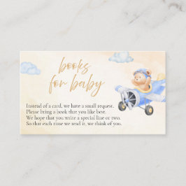 赤ちゃんのための本「Bearly Wait Book for Baby」,空飛ぶテディベア エンクロージャーカード