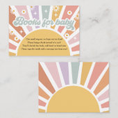 赤ちゃんのための素敵な本 エンクロージャーカード (正面/裏面)