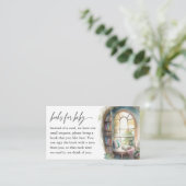 赤ちゃんのための絵本シャワーブック エンクロージャーカード (スタンド正面)