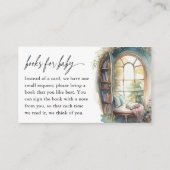 赤ちゃんのための絵本シャワーブック エンクロージャーカード (正面)