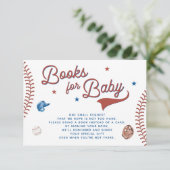 赤ちゃんのための野球の本 カード, 野球のベビーシャワー 招待状 (スタンド正面)