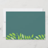 赤ちゃんのアクイーカ(生後最初の食事)のお知らせ - 編集可能なベビーアクイーカ招待状 招待状 (裏面)