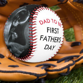 赤ちゃんのエコー写真 初めての父の日 Dad to Be 野球ボール