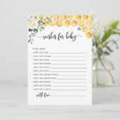 赤ちゃんのカードに願いを込めて 招待状 (スタンド正面)