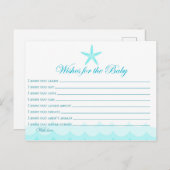 赤ちゃんのカードへの願い ポストカード (正面/裏面)