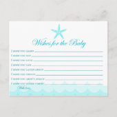 赤ちゃんのカードへの願い ポストカード (正面)