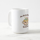 赤ちゃんのクソ野郎 コーヒーマグカップ (正面左)