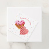 赤ちゃんのシャワーのためのピンクのブランチ フェイバータグ (インサイチュ)