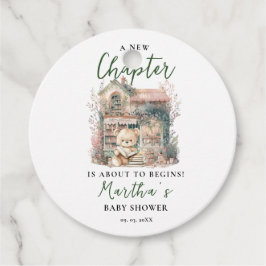 赤ちゃんのシャワーを始める新しい章を物語る フェイバータグ