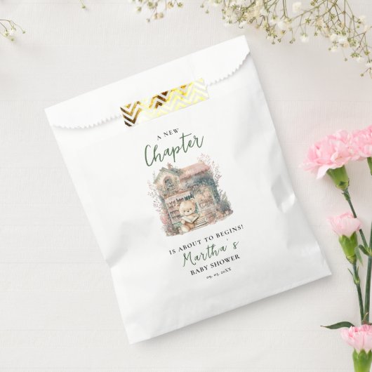 赤ちゃんのシャワーを始める新しい章を物語る フェイバーバッグ (封をした状態)