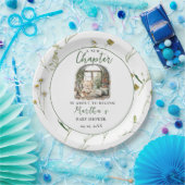 赤ちゃんのシャワーを始める新しい章を物語る ペーパープレート (パーティー)