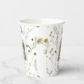 赤ちゃんのシャワーを始める新しい章を物語る 紙コップ (左)