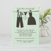 赤ちゃんのシャワーを期待している人を見る 招待状 (スタンド正面)