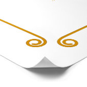 赤ちゃんのシャワーを歓迎する途中のTini ポスター (角)