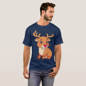 赤ちゃんのトナカイ Tシャツ (正面フル)