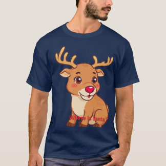 赤ちゃんのトナカイ Tシャツ