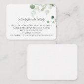 赤ちゃんのブックカードを挿入 エンクロージャーカード (正面/裏面)