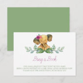 赤ちゃんのブック挿入ページ エンクロージャーカード (正面/裏面)