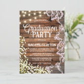 赤ちゃんのブレスストリングライト&レース卒業 招待状 (スタンド正面)