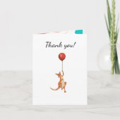 赤ちゃんのプレゼントをありがとう！ サンキューカード (正面)