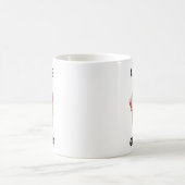 赤ちゃんの写真と名前入りオーダーメイドの祖母用マグカップ コーヒーマグカップ (中央)