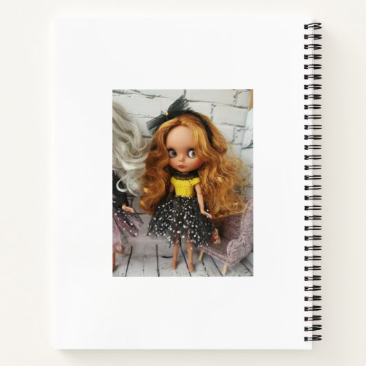 赤ちゃんの写真の人形, 人形, オーダーメイド, 趣味 ノートブック (裏面)
