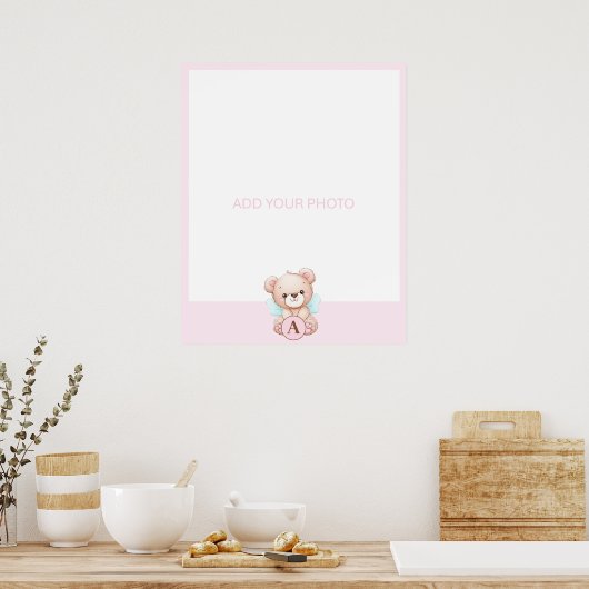 赤ちゃんの写真を追加してください ポスター (キッチン)