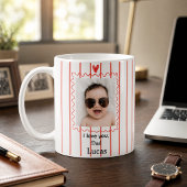 赤ちゃんの写真入りパパ用名入れマグカップ コーヒーマグカップ