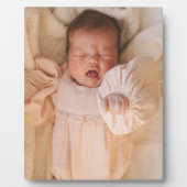 赤ちゃんの写真 フォトプラーク (正面)