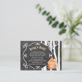 赤ちゃんの冬に最適な絵本が付いたカード エンクロージャーカード (スタンド正面)