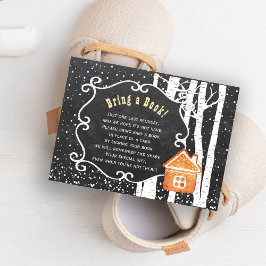 赤ちゃんの冬に最適な絵本が付いたカード エンクロージャーカード