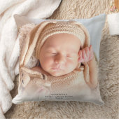 赤ちゃんの初めてのクリスマス写真 クッション (ブランケット)