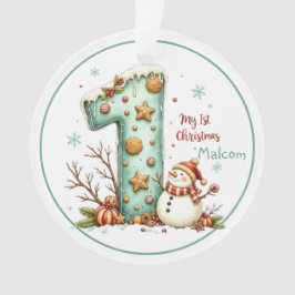 赤ちゃんの初めてのクリスマス オーナメント