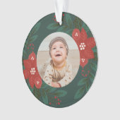 赤ちゃんの初めてのクリスマス オーナメント (正面)