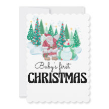 赤ちゃんの初めてのクリスマス