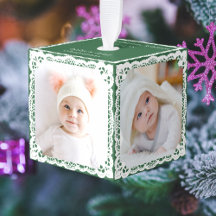 赤ちゃんの初めてのクリスマス フォレストグリーン カスタム4写真