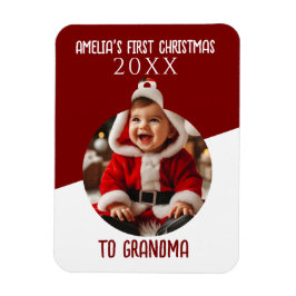 赤ちゃんの初めてのクリスマス 写真 オブジェ 記念品 マグネット