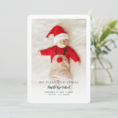 赤ちゃんの初めてのクリスマス　出生発表 シーズンカード (スタンド正面)