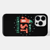 赤ちゃんの初めてのクリスマス iPhoneケース (裏面横)