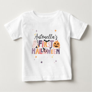 赤ちゃんの初めてのハロウィン衣装 ベビーTシャツ