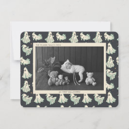 赤ちゃんの初めてのハロウィン　スプーキー ベイビー フォト シーズンカード