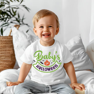 赤ちゃんの初めてのハロウィン ベビーTシャツ