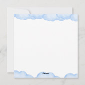 赤ちゃんの初めてのバレンタインデーカード（男の子） シーズンカード (裏面)